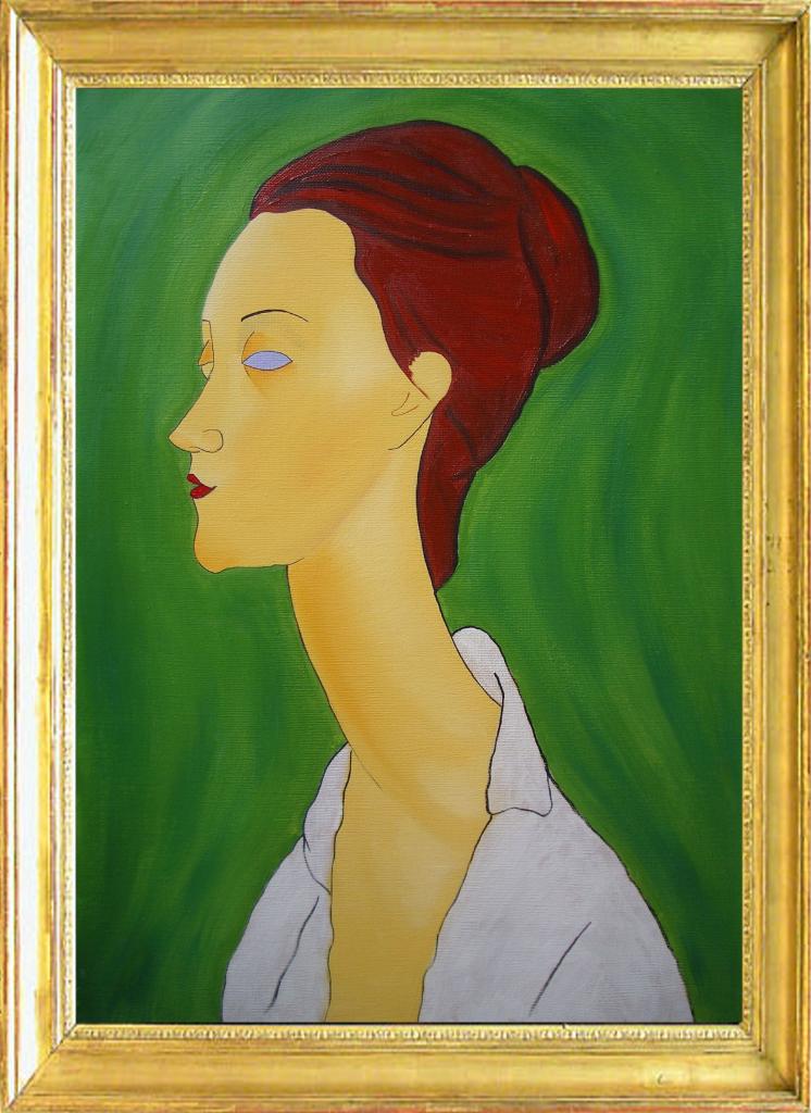 portrait de Lumia Czechouwska AMADEO MODIGLIANI